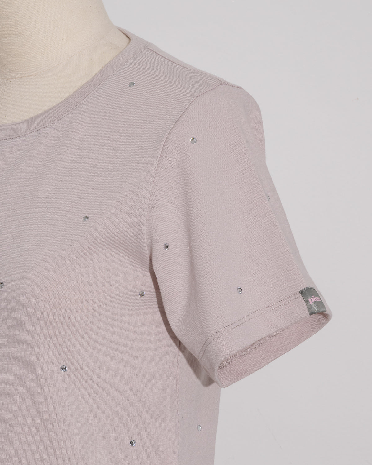 ラインストーンTシャツ