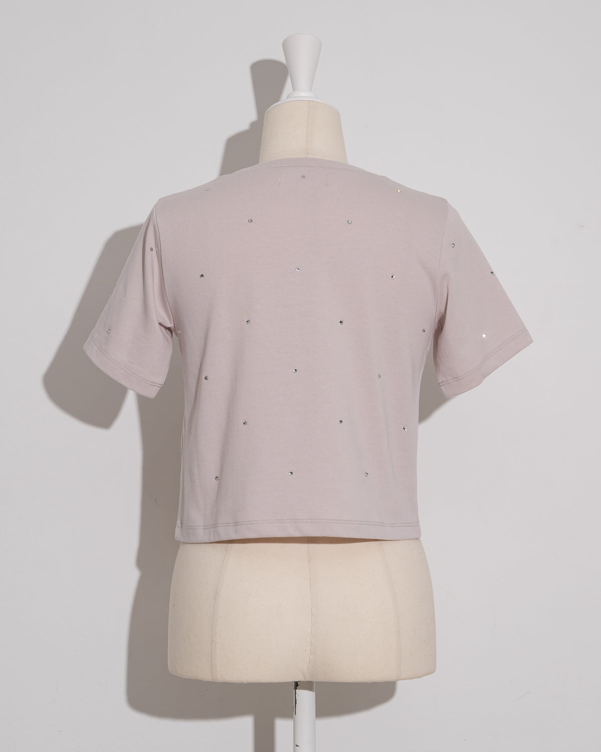 ラインストーンTシャツ