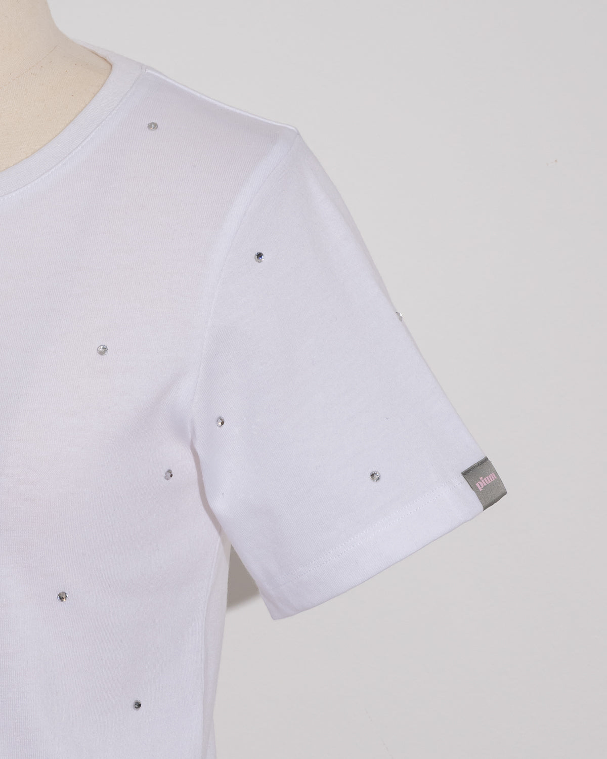 ラインストーンTシャツ