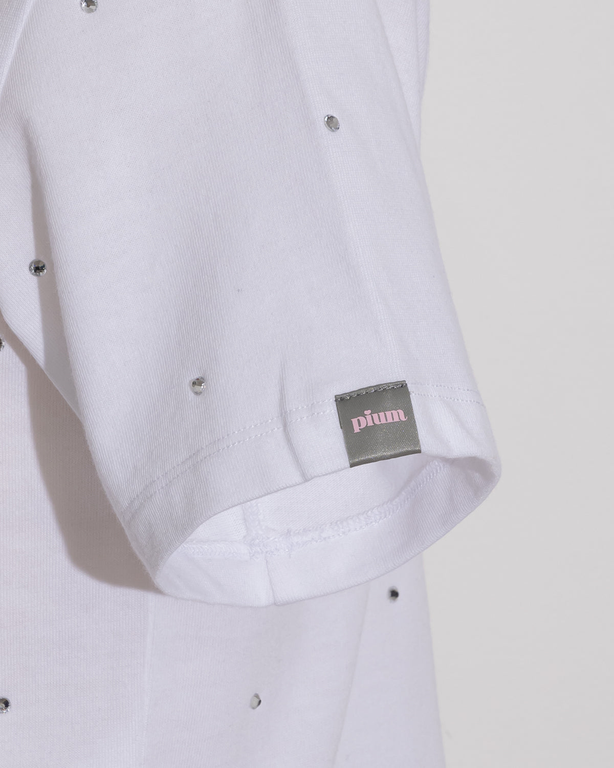 ラインストーンTシャツ