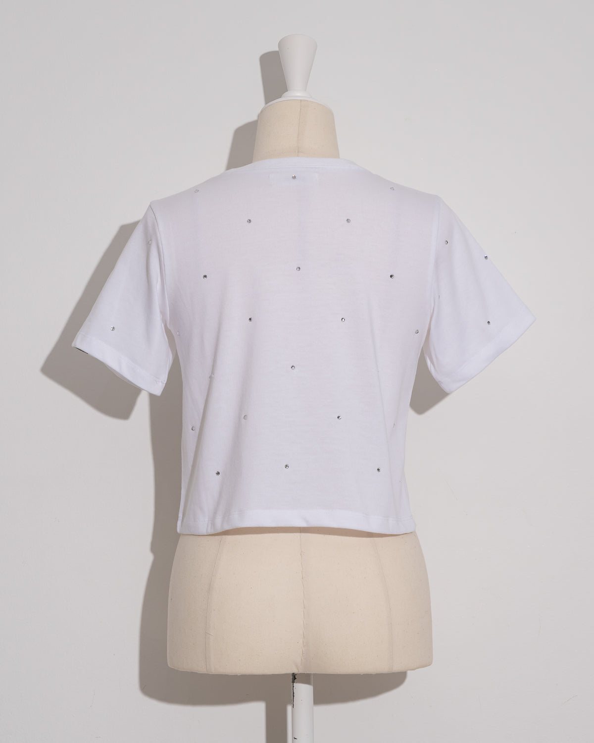 ラインストーンTシャツ