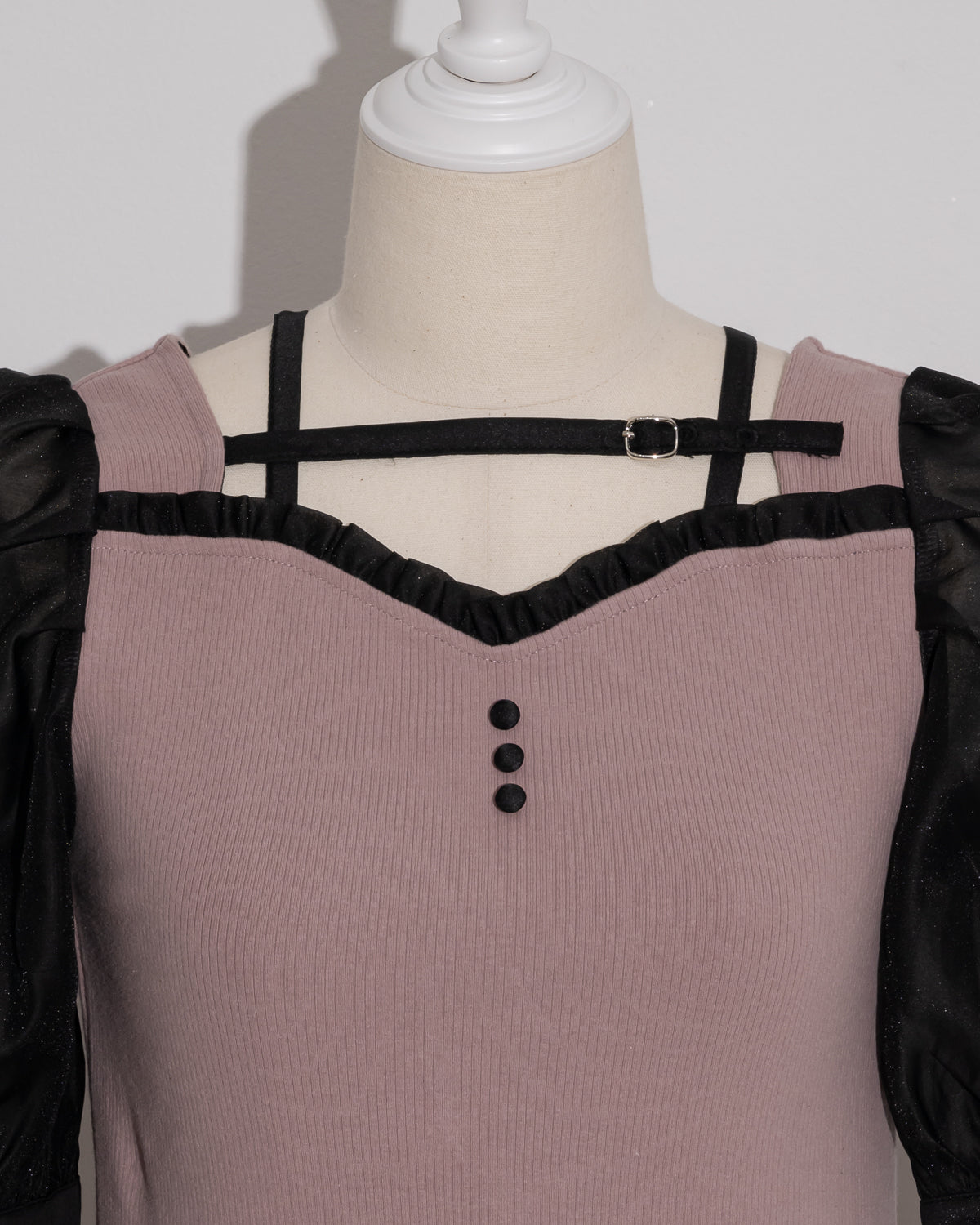 シアースリーブベルトカットソー