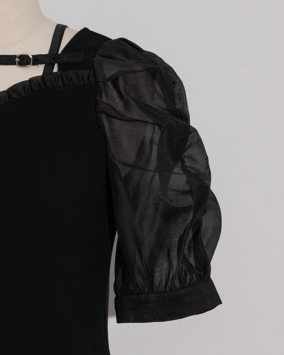 シアースリーブベルトカットソー