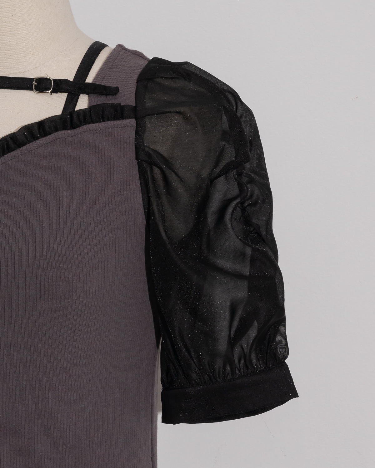 シアースリーブベルトカットソー