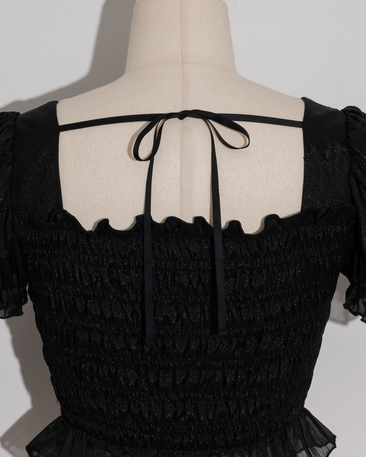 シアーラメシャーリングブラウス