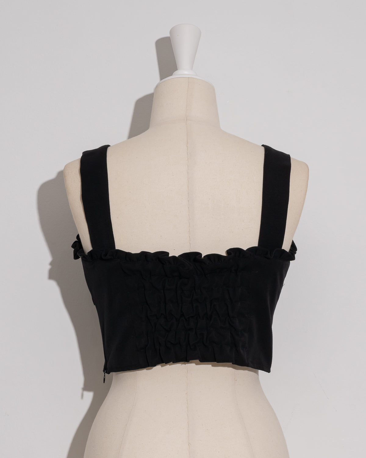 フロントホックビスチェ×プリーツスカートセット