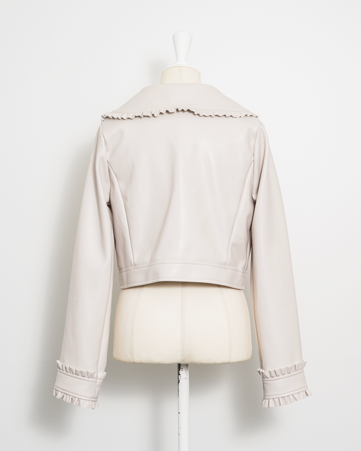 ハートスタッズフリルショートライダース