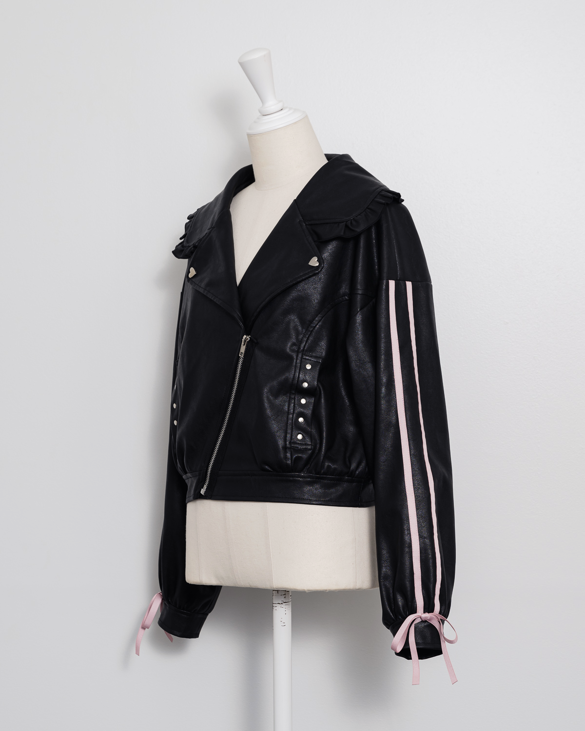 Pium ライダース ダブルラインオーバーサイズライダース – pium