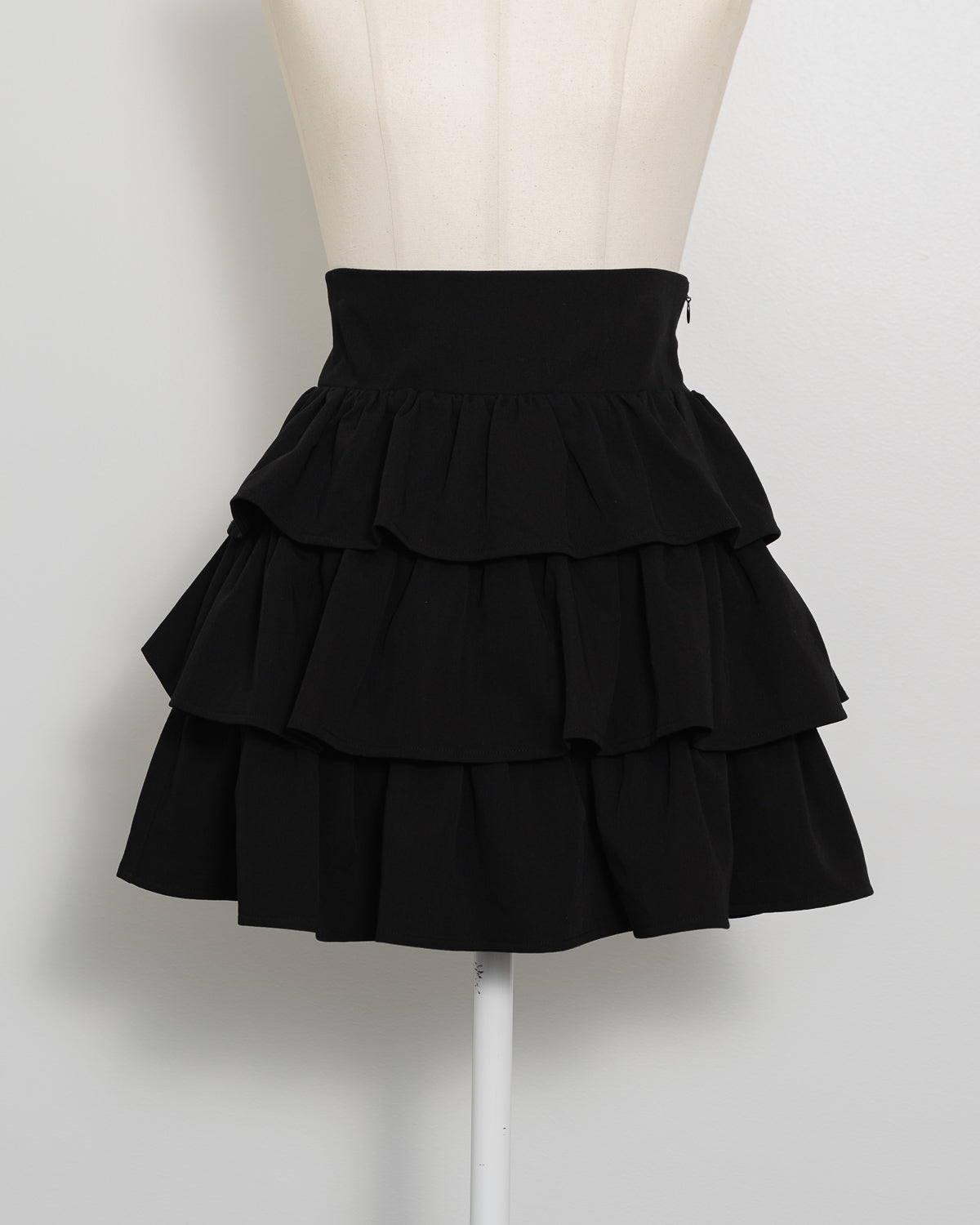 ティアードフリルミニスカート