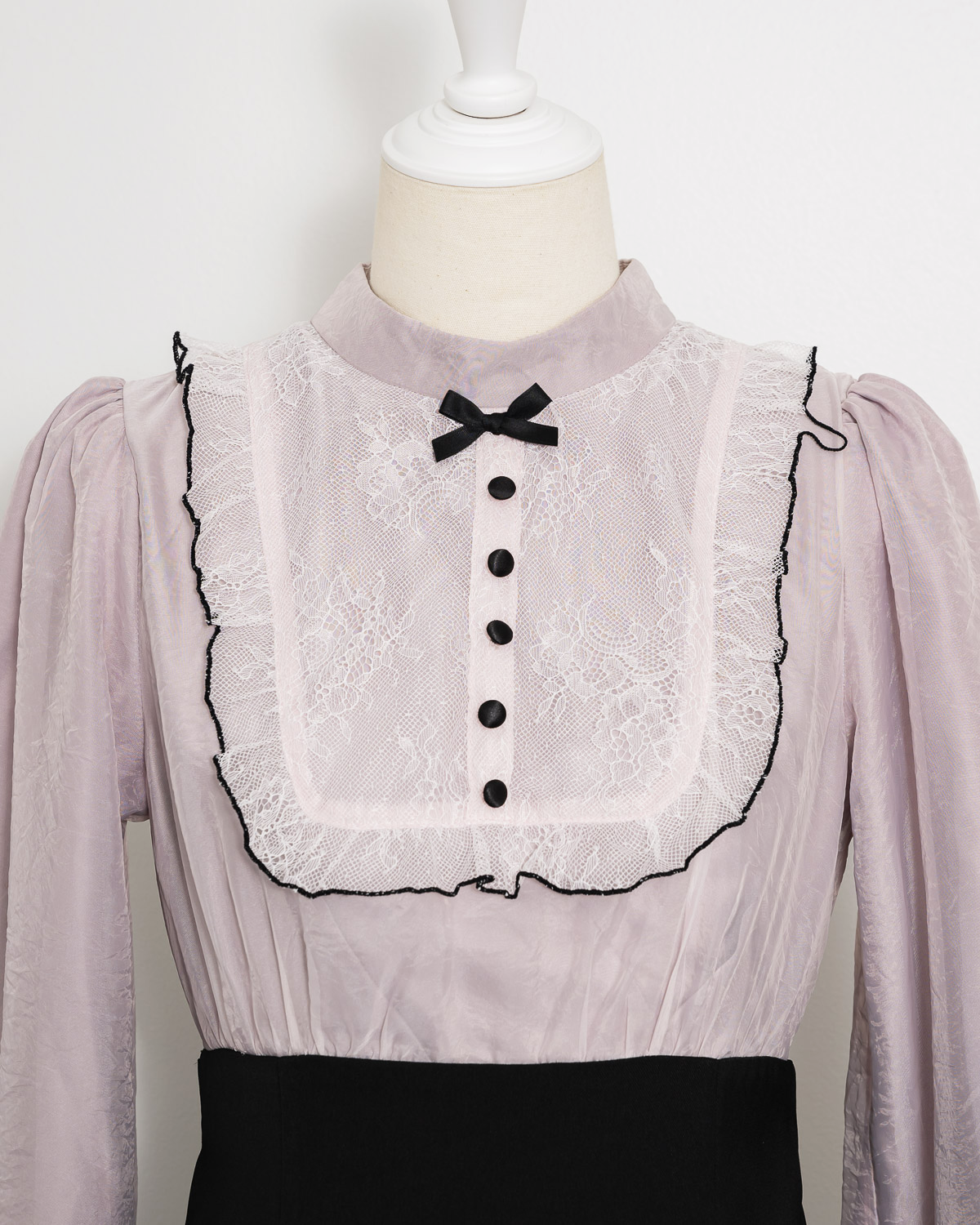 スクエアフリルドッキングワンピース