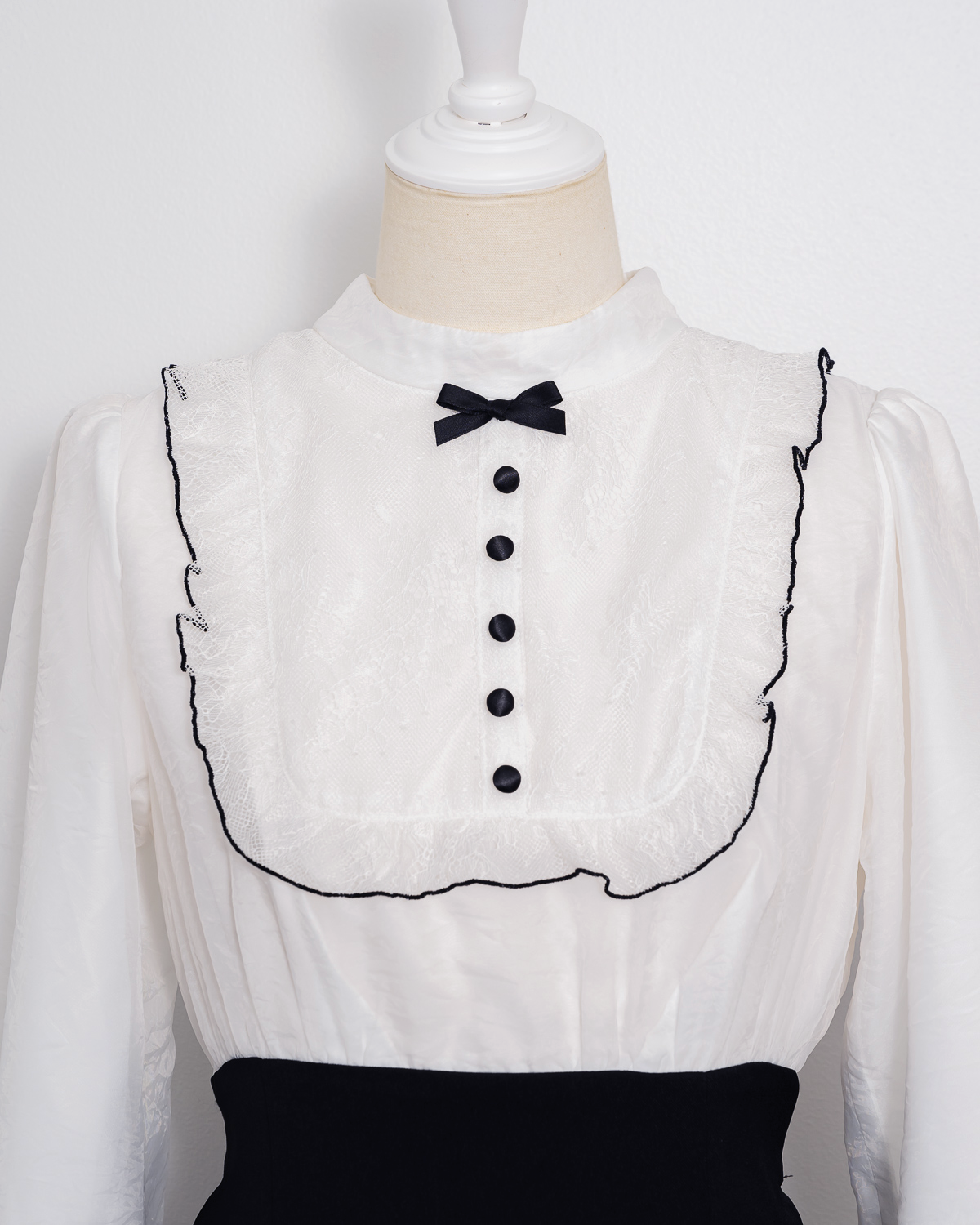 スクエアフリルドッキングワンピース