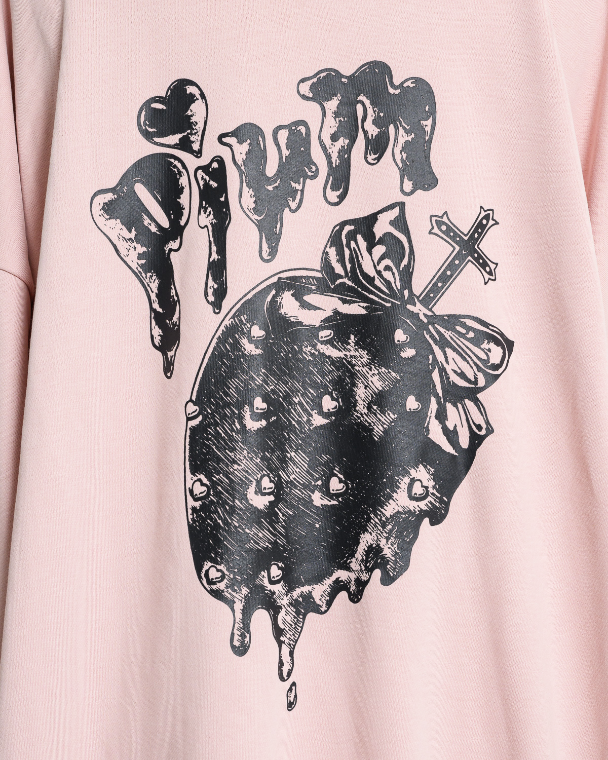 pium melty berry オーバーサイズスウェット