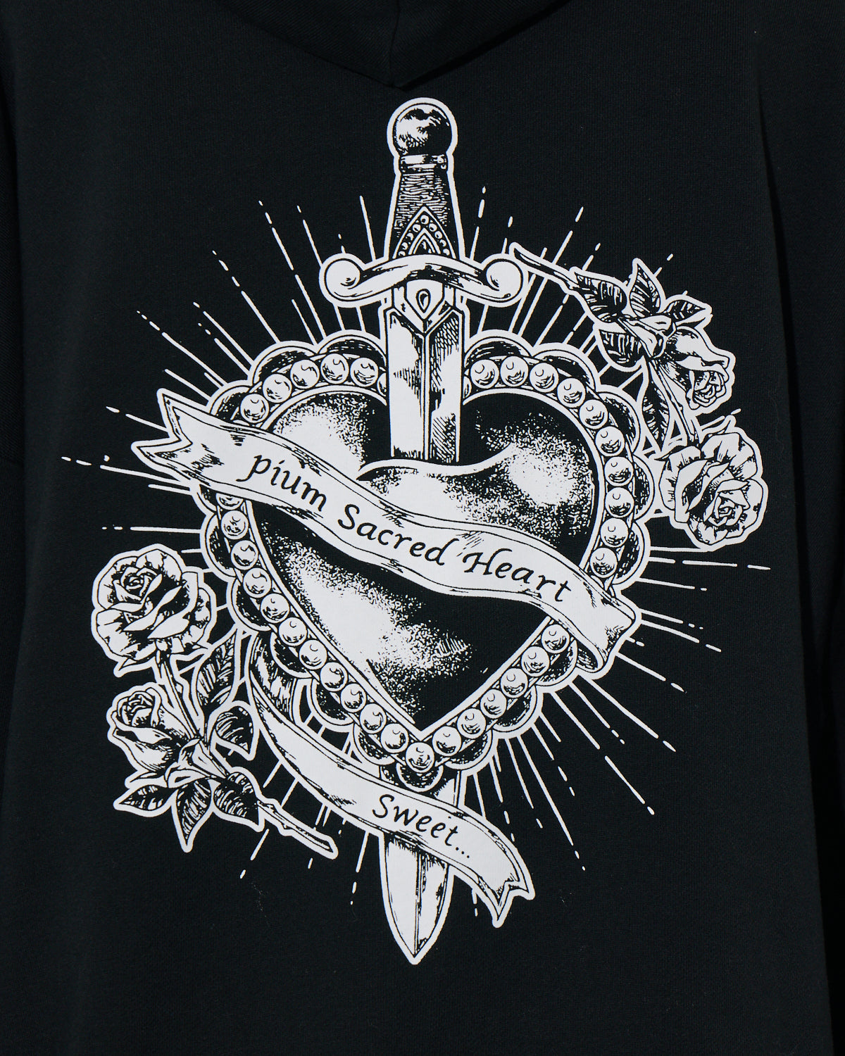 pium sacred heart ジップパーカー