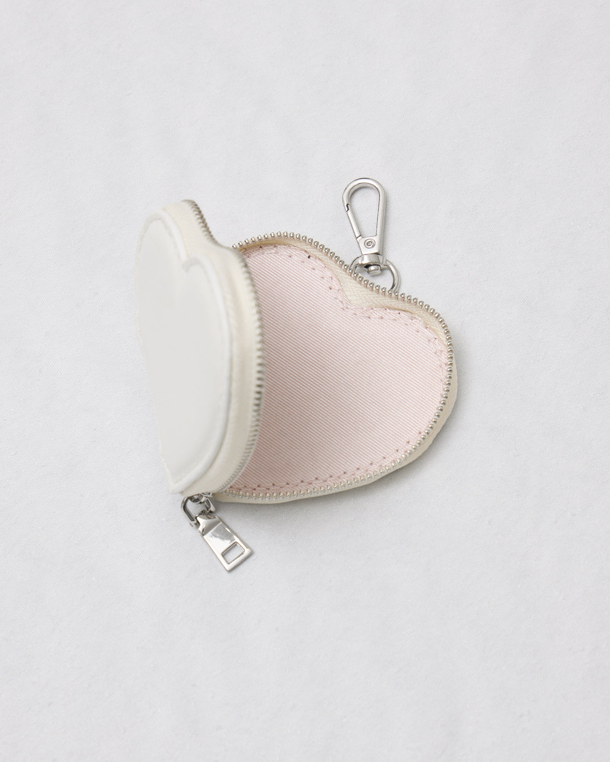 ハートポーチ付きミニリボンボストンバッグ