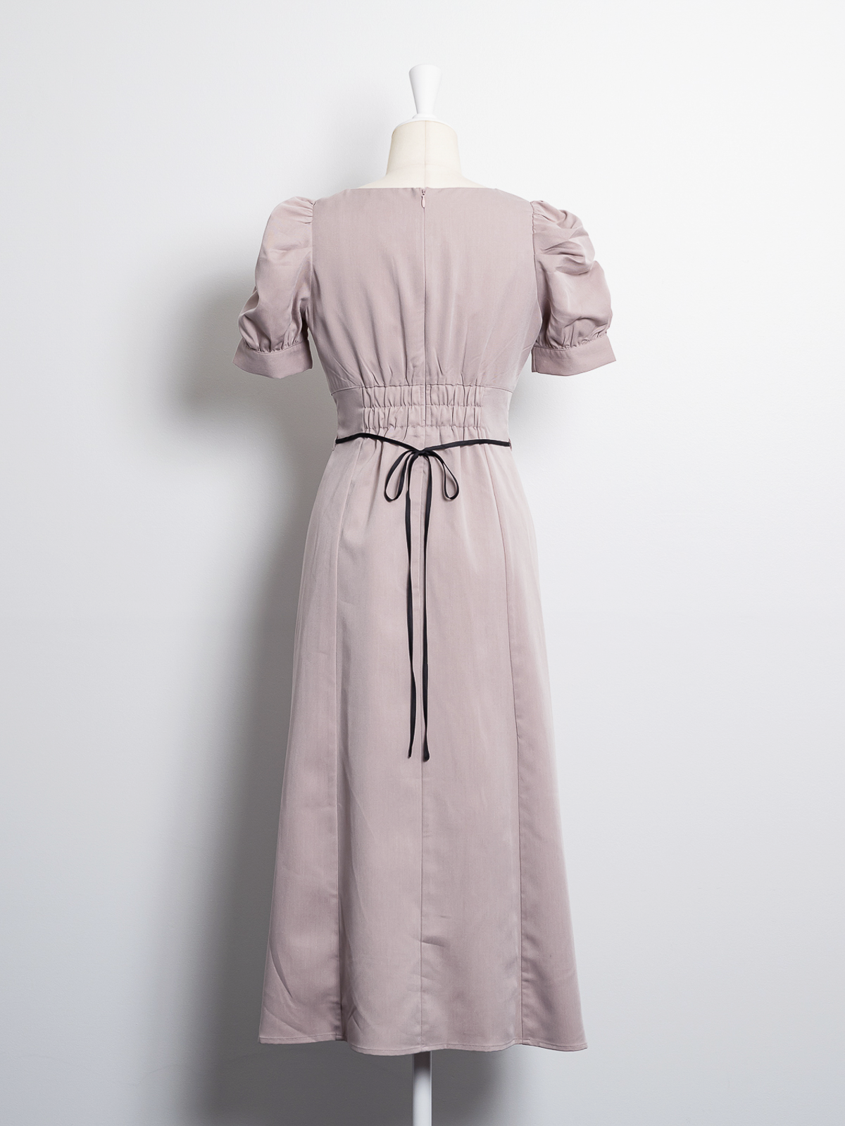 クロステープカットアウトロングワンピース