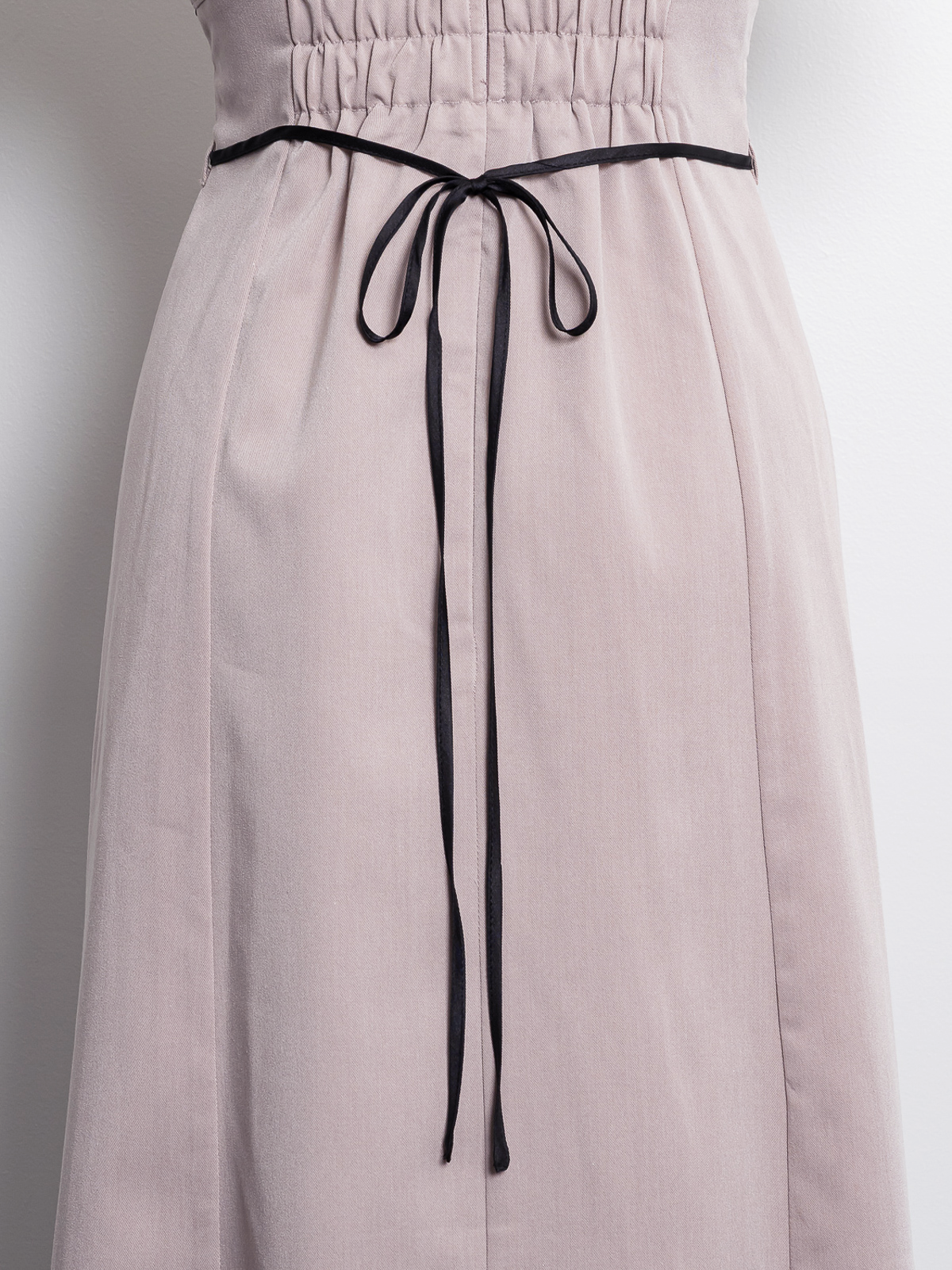 クロステープカットアウトロングワンピース