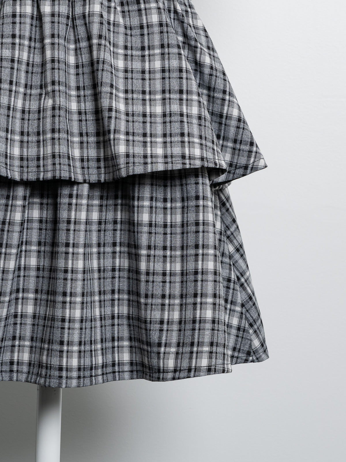 フロントリボンティアードミニワンピース