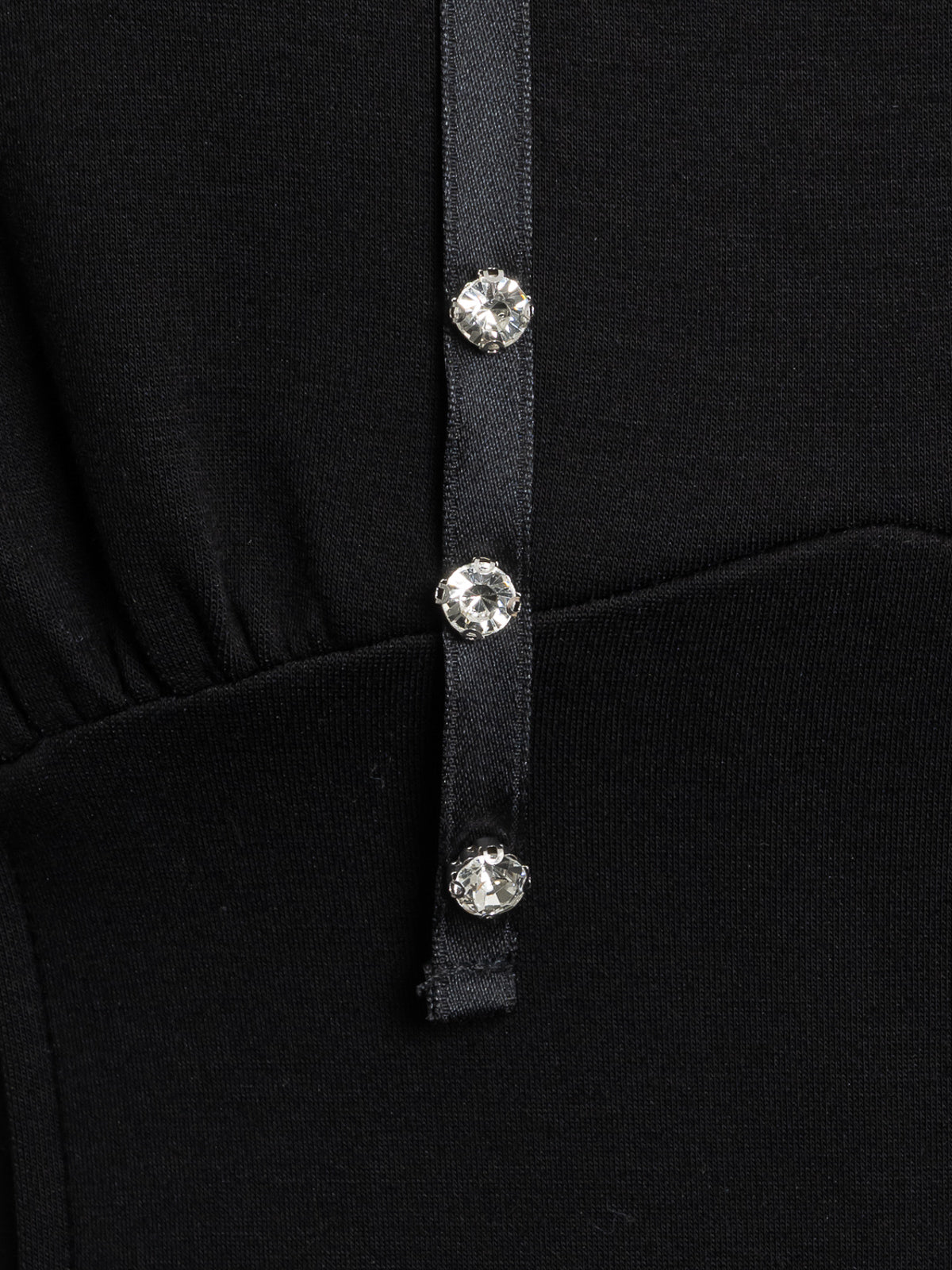 ビジューテープボンディングミニワンピース