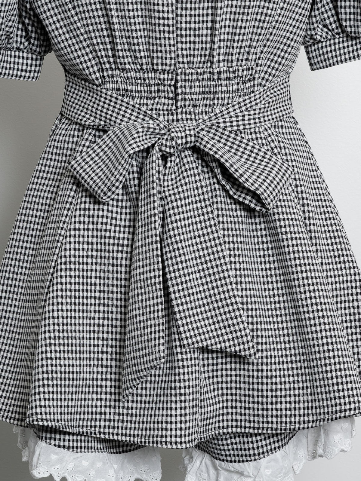 コットンフリルヨークセットアップ