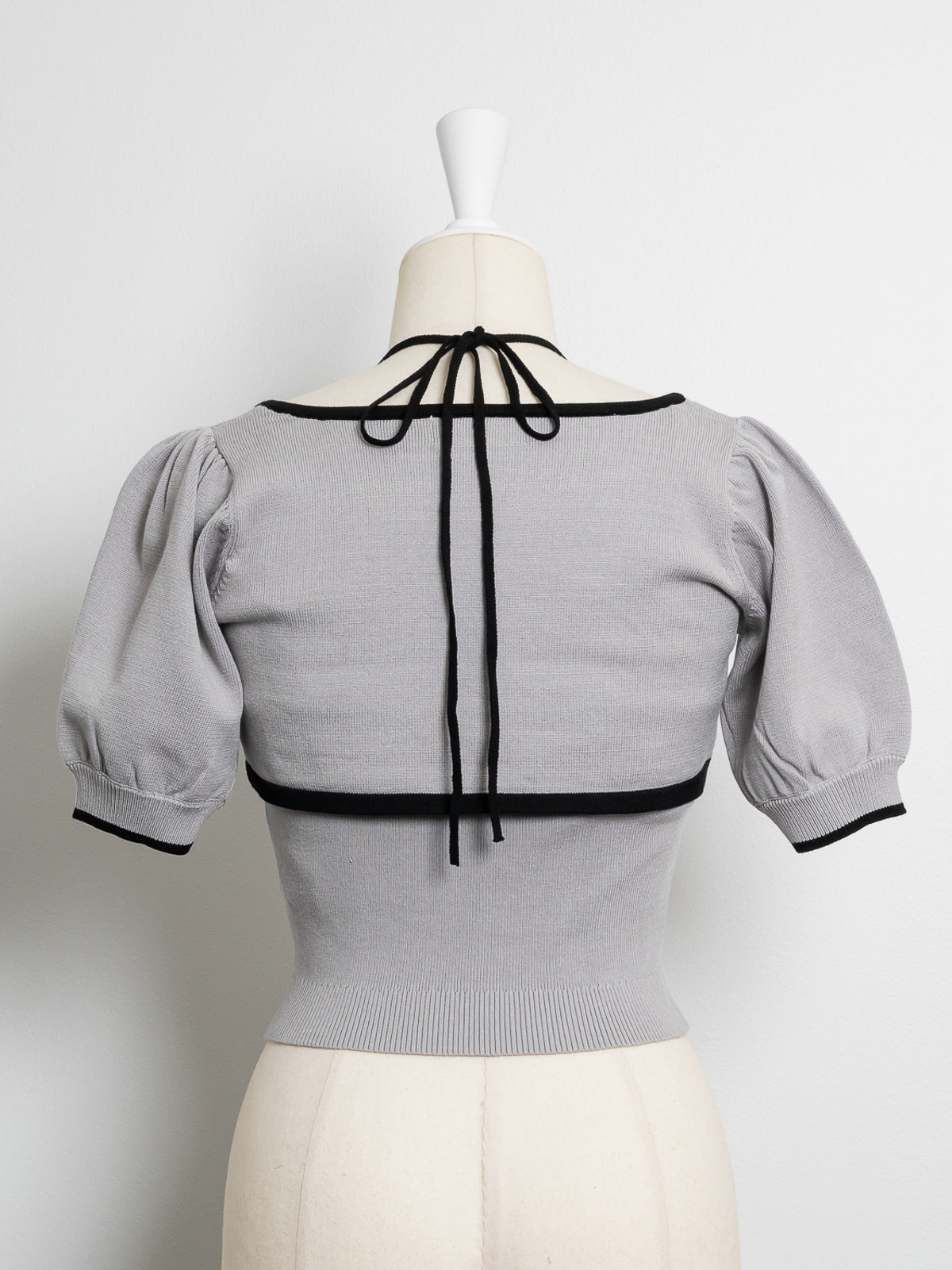 リボンテープバイカラーニットセット