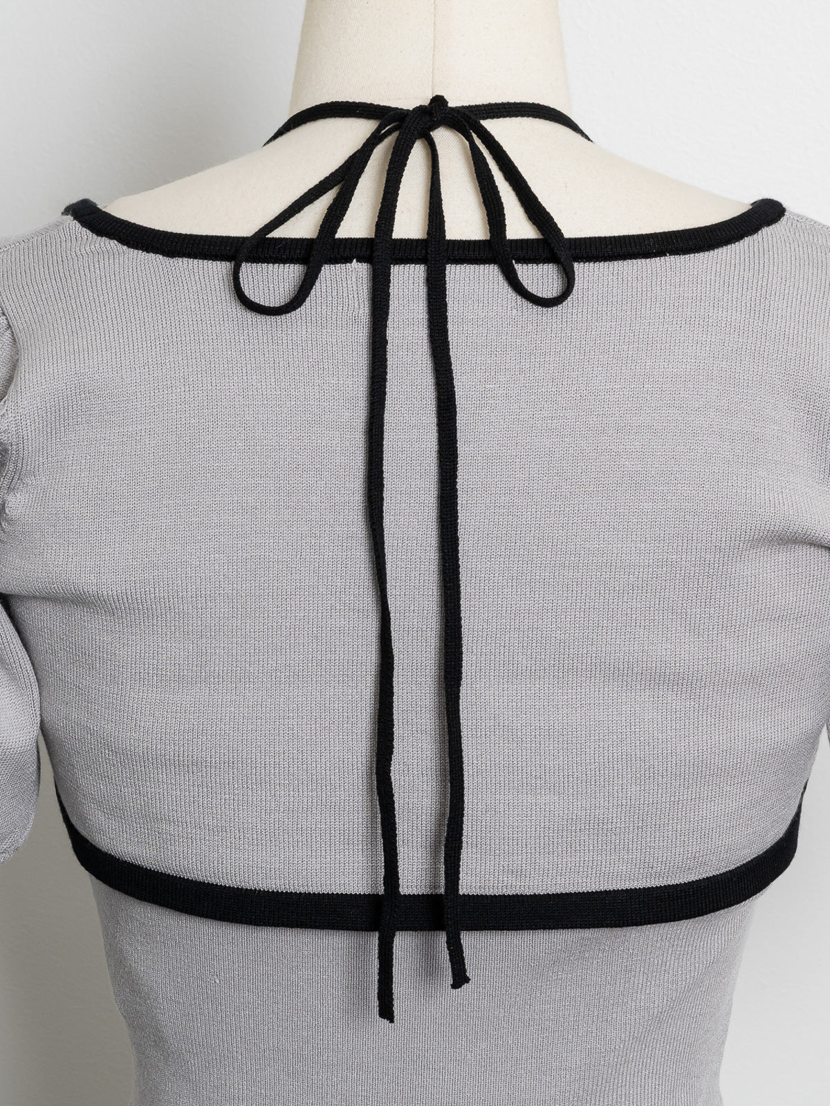 リボンテープバイカラーニットセット