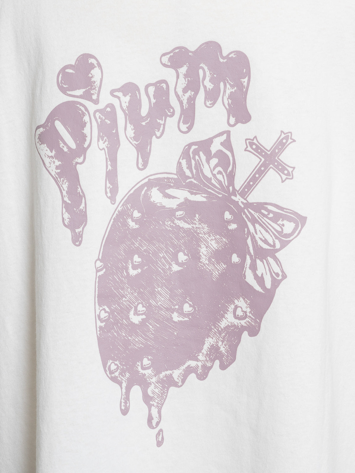 pium melty berry オーバーサイズ半袖Tシャツ
