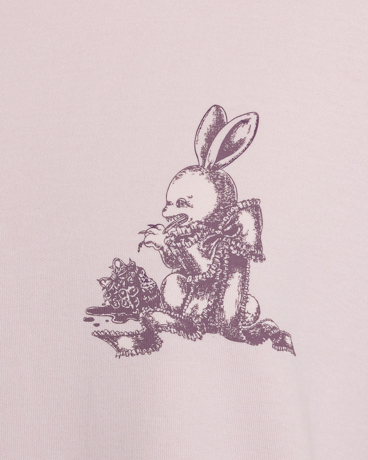 pium sweet berry bunny オーバーサイズ半袖Tシャツ
