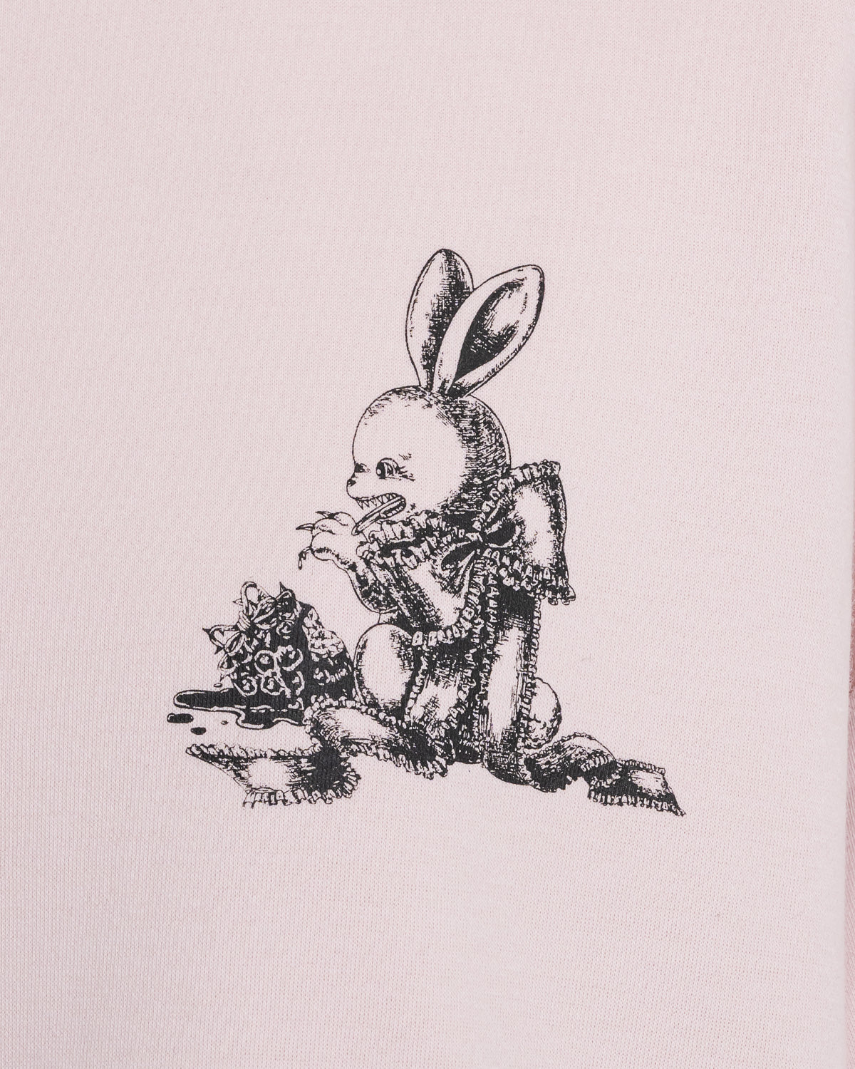 pium sweet berry bunny オーバーサイズ半袖Tシャツ