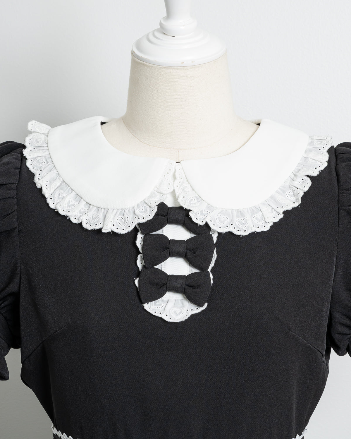 丸衿リボンドーリーセットアップ