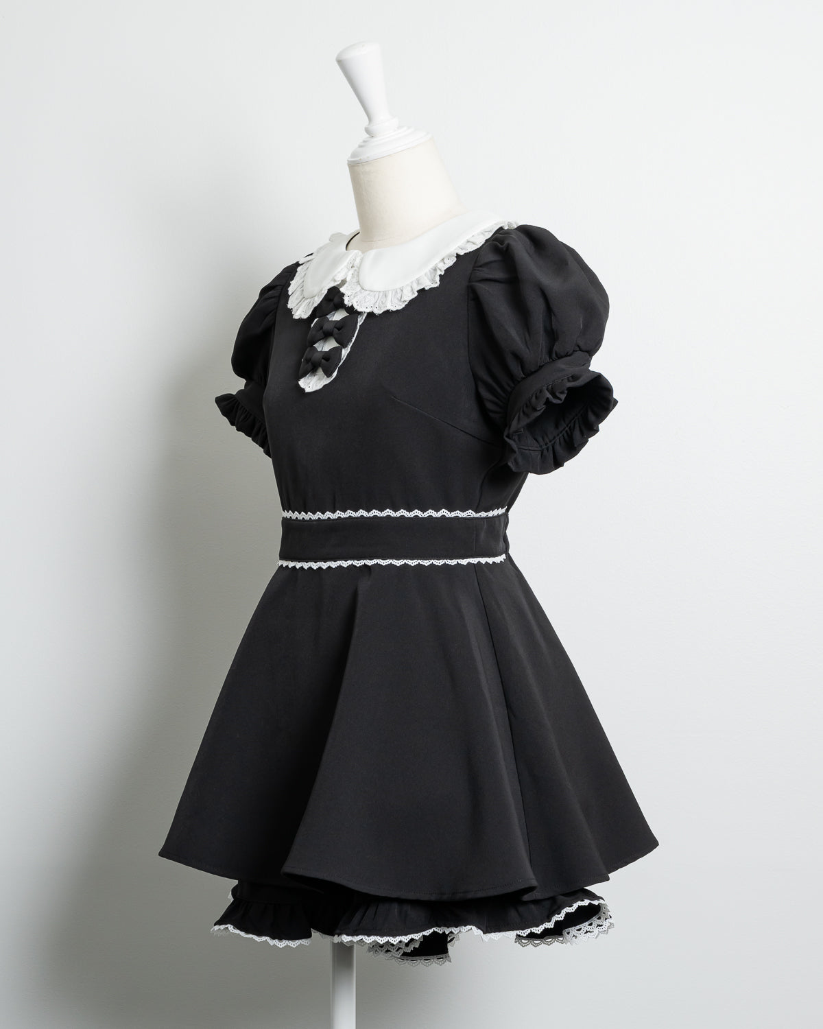 丸衿リボンドーリーセットアップ