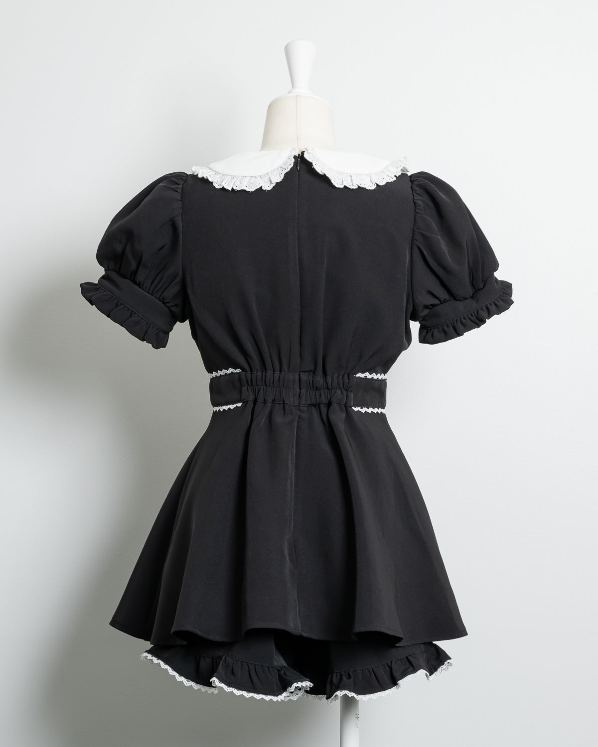 丸衿リボンドーリーセットアップ