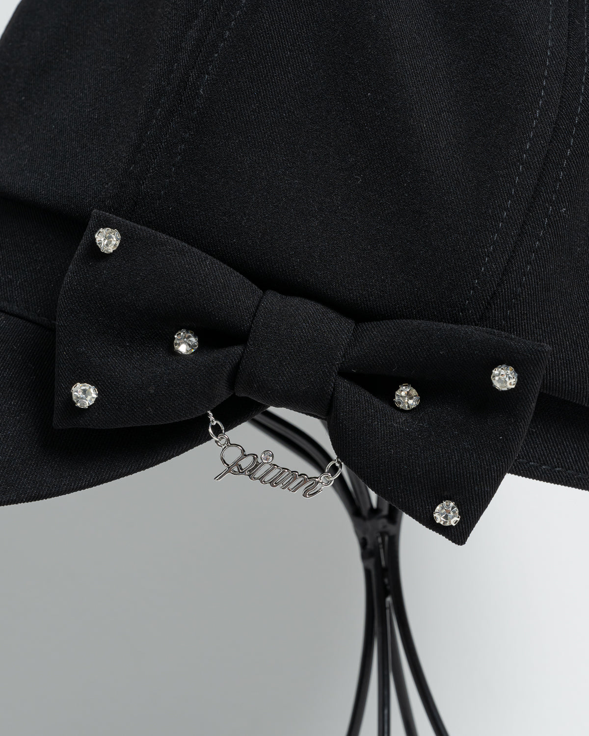 ビジューリボンキャスケット