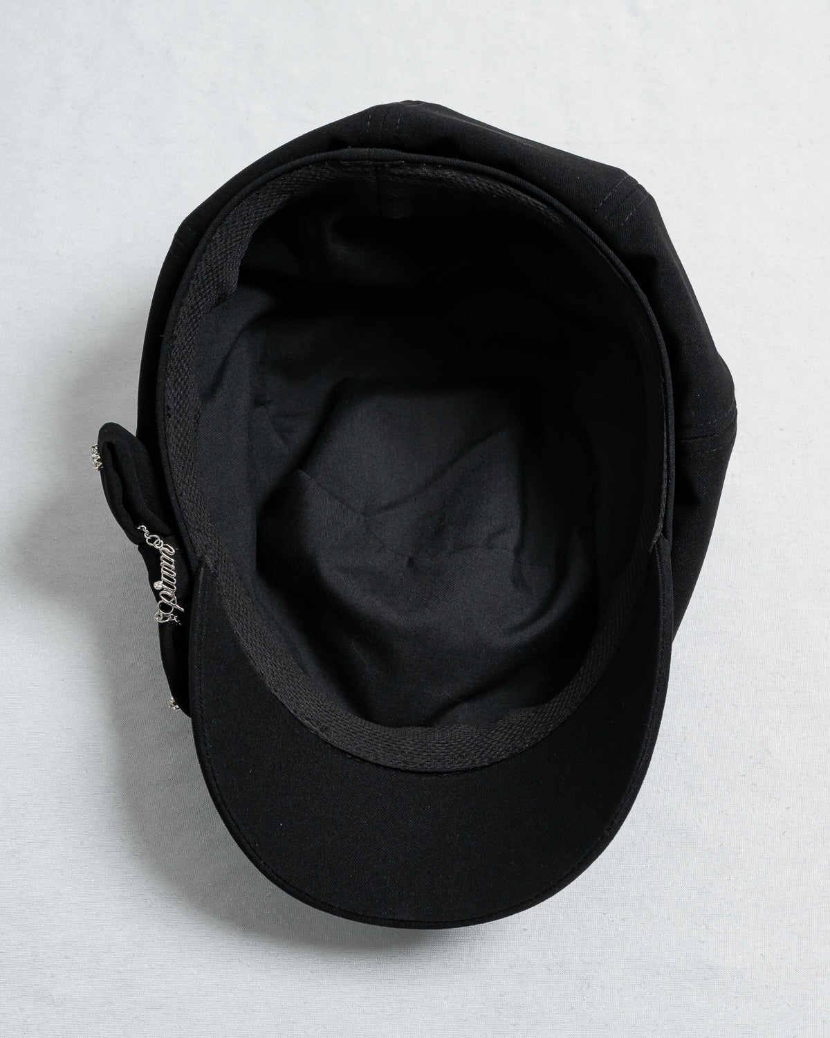 ビジューリボンキャスケット