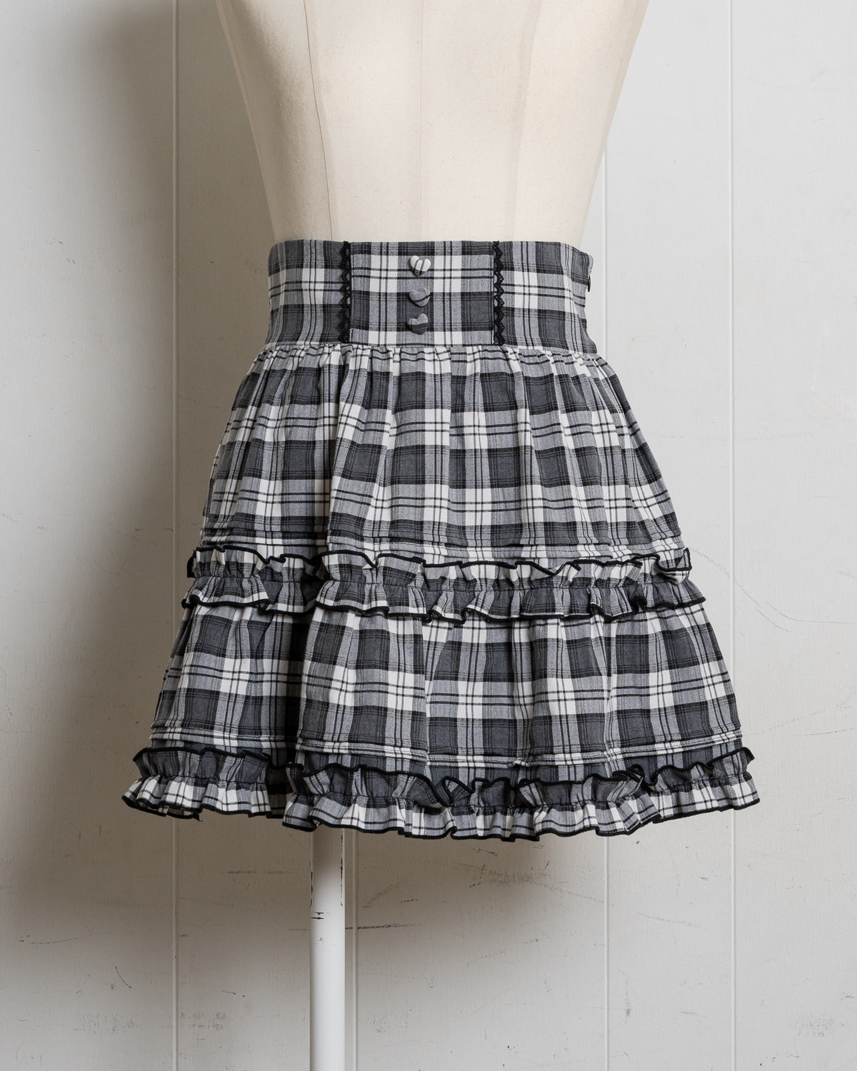 カラー:アイボリーチェック