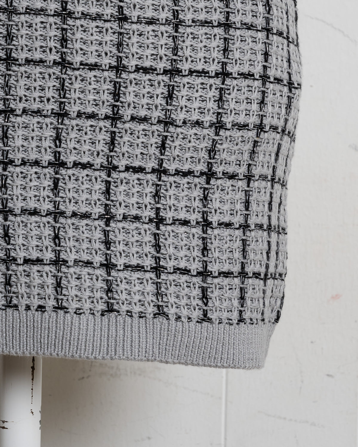 ハートボタンツイードニットセット