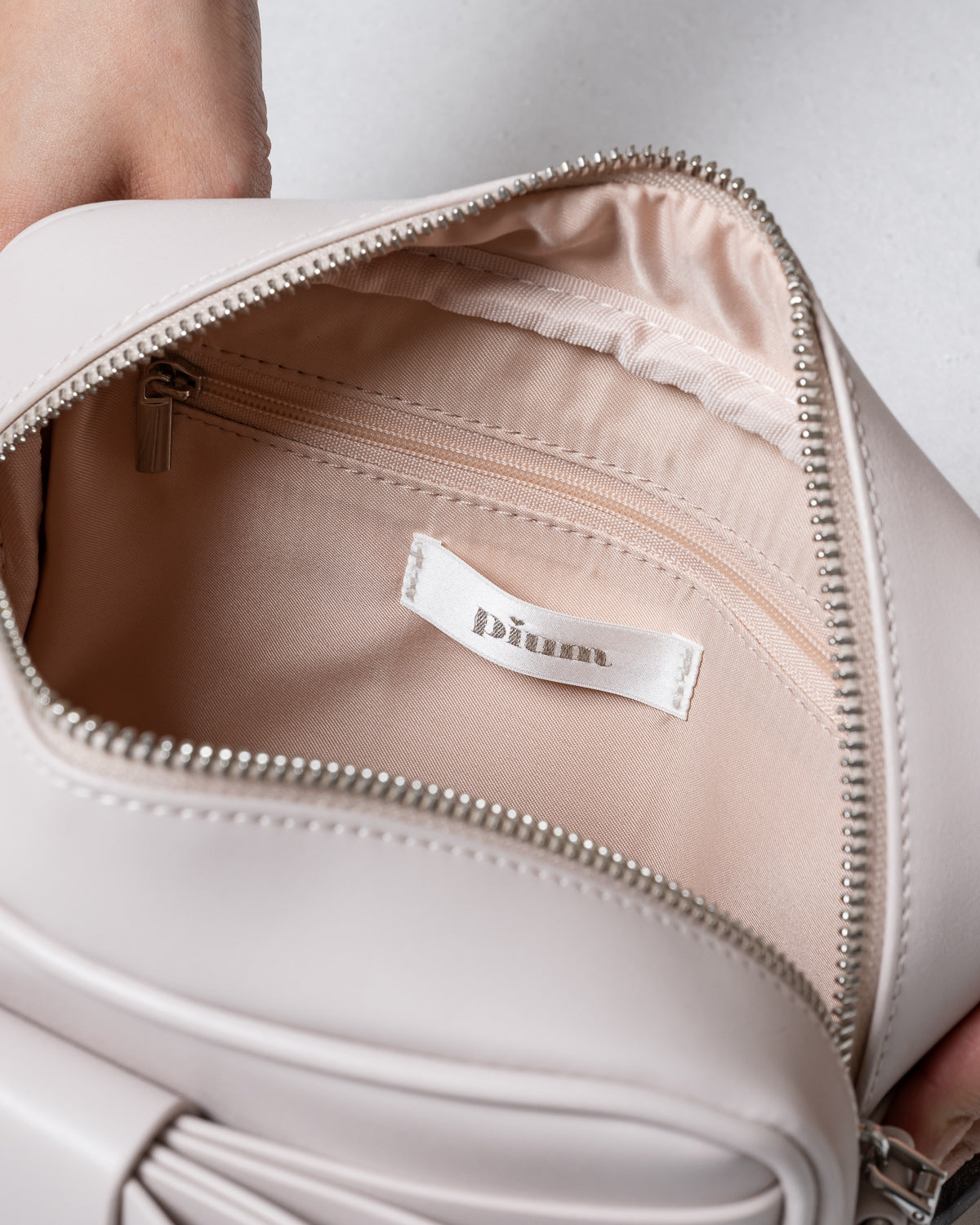 piumモノグラムミニボストンバッグ