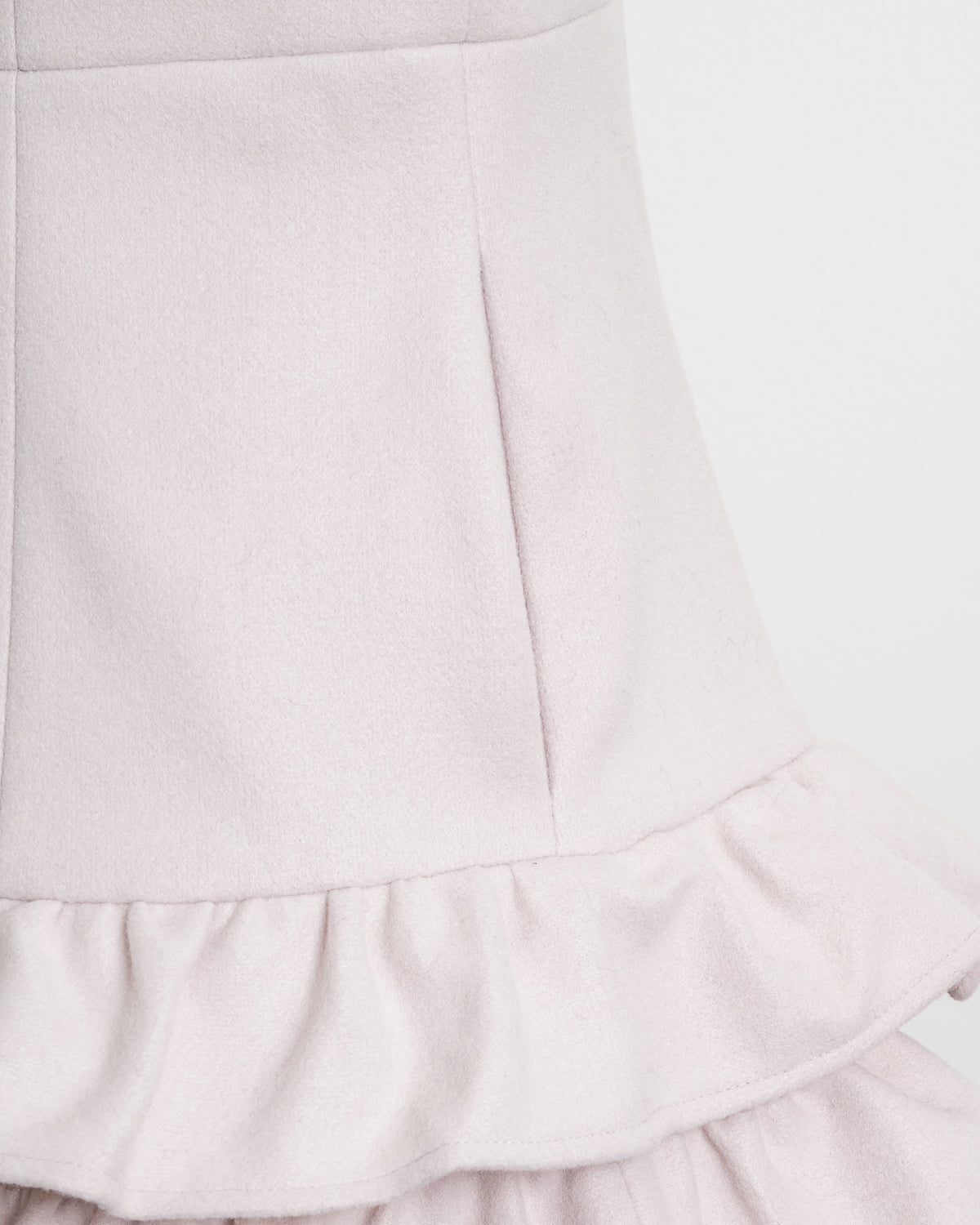 はしごレースティアードミニコート