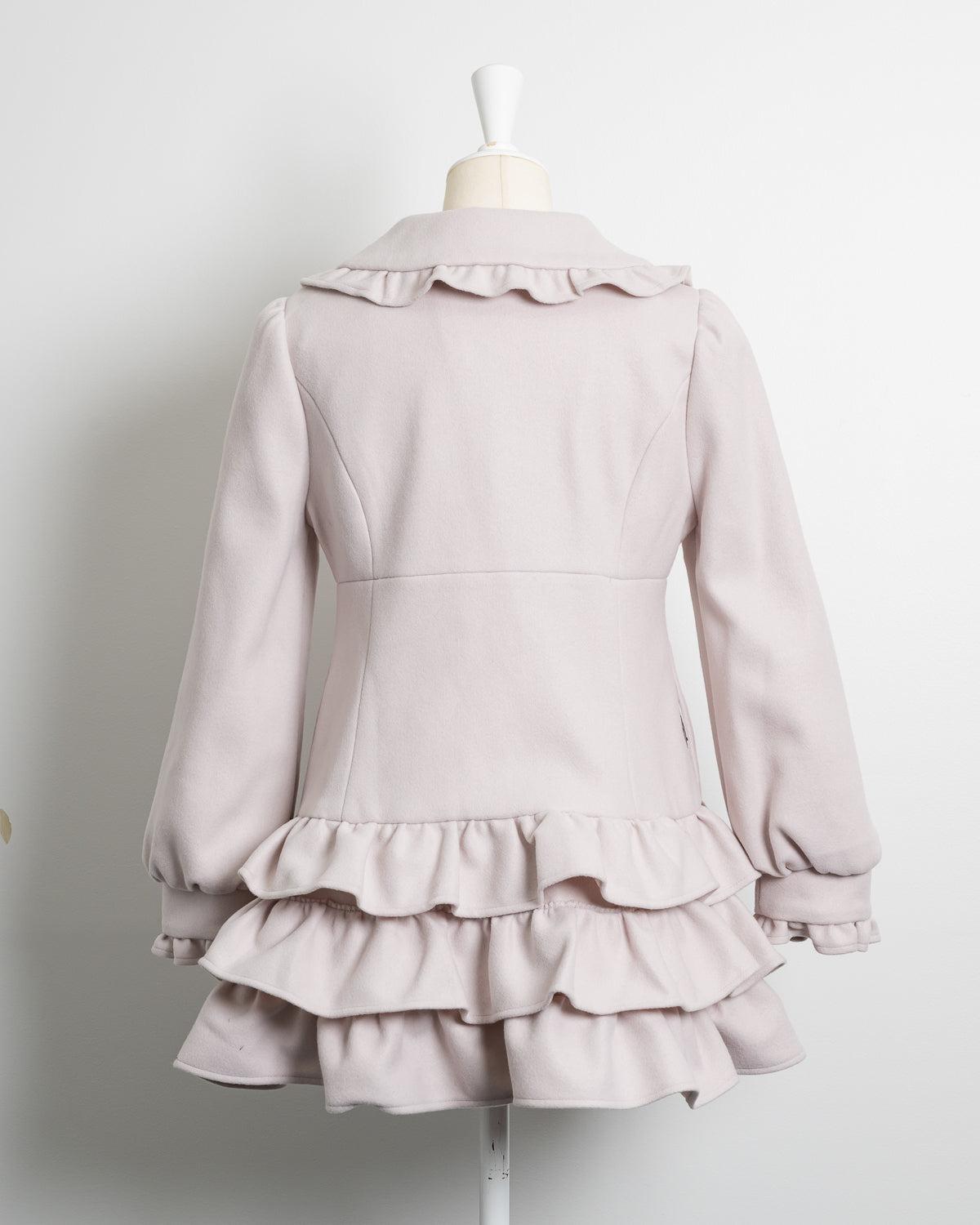 はしごレースティアードミニコート