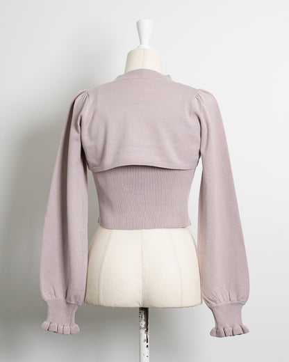 ダブルリボンニットセット