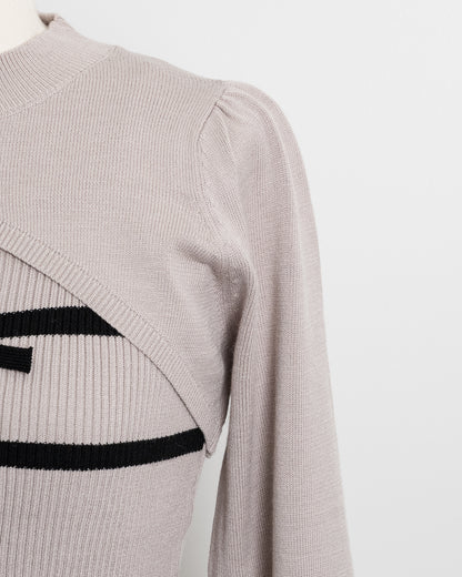 ダブルリボンニットセット