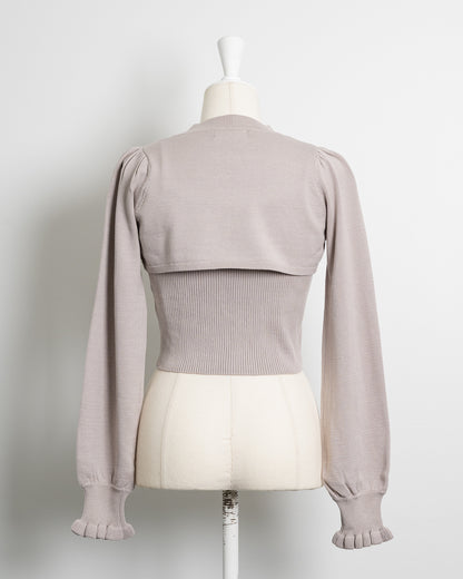 ダブルリボンニットセット