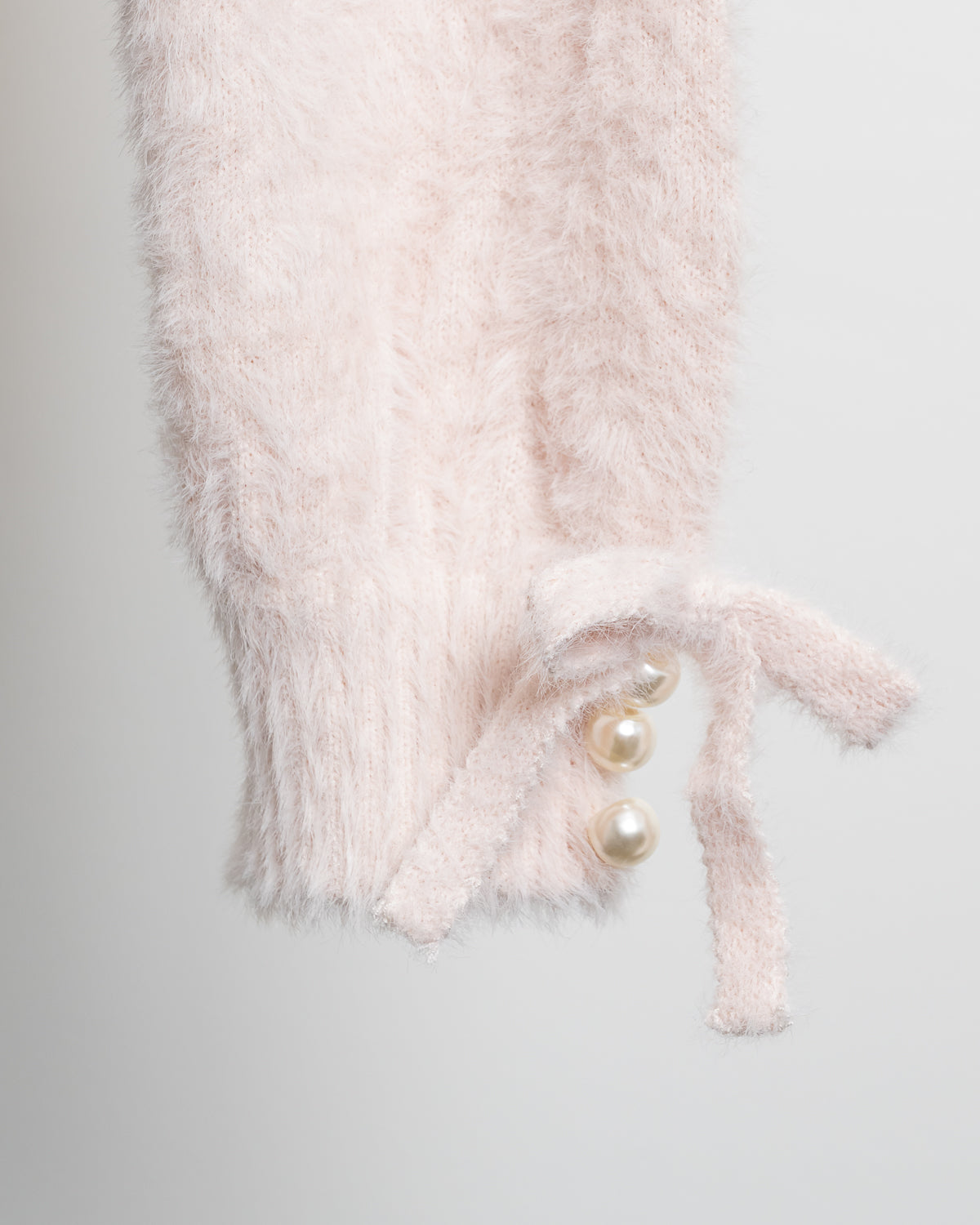 リボン×キャミフェザーニットセット