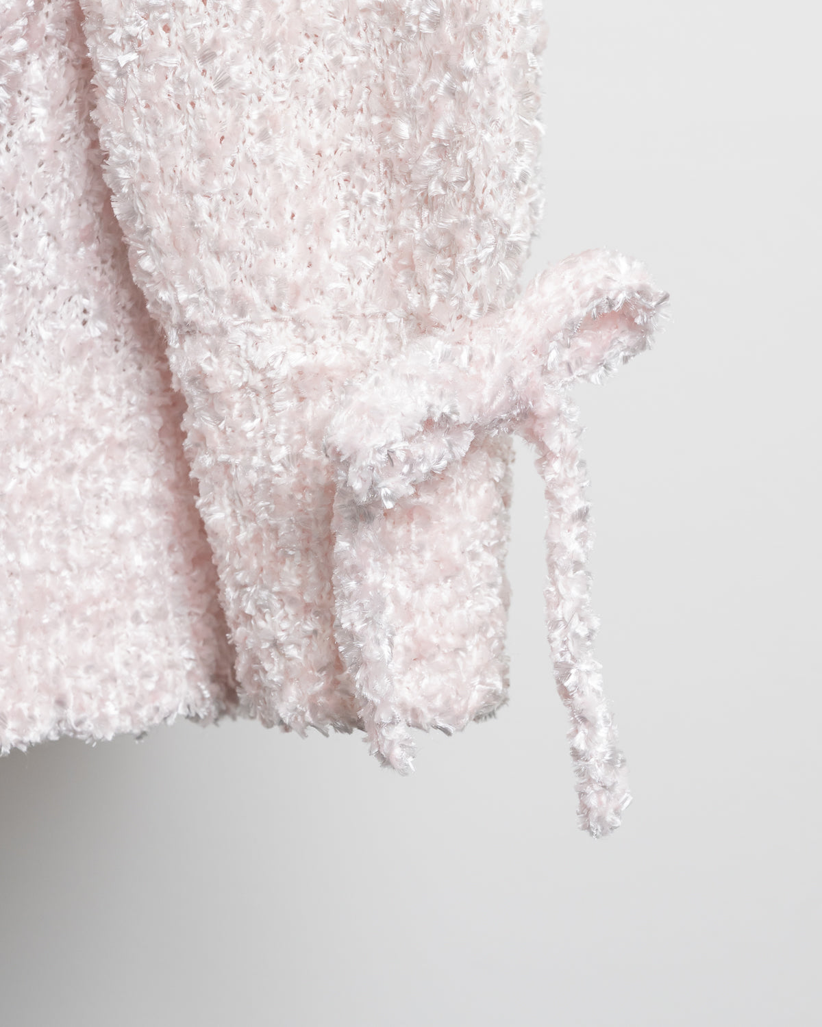 ファンシーヤーンボリュームロングカーデ