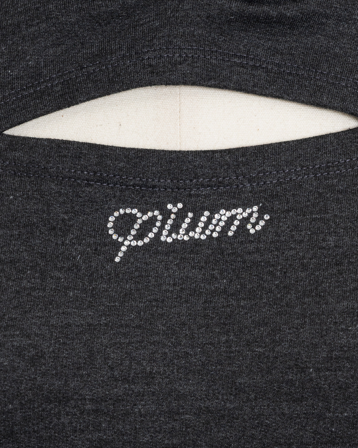 カットアウトプリーツ裏毛ミニワンピ