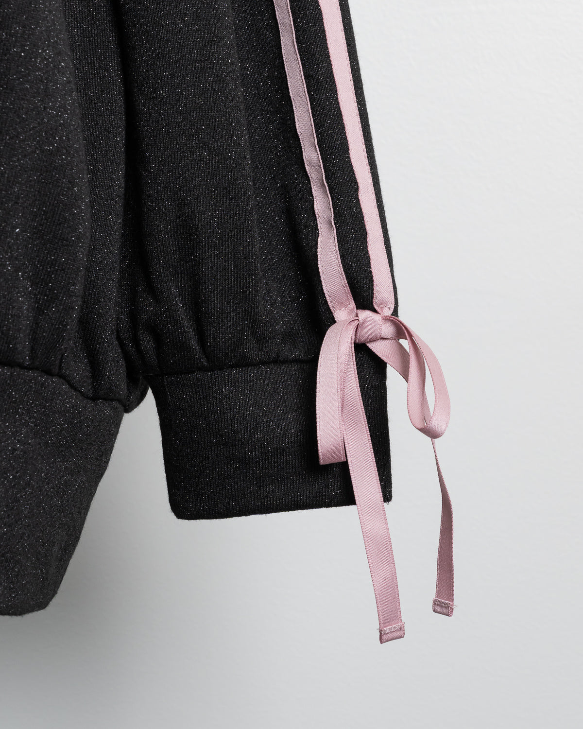 ストーンロゴオーバーサイズラメスウェット