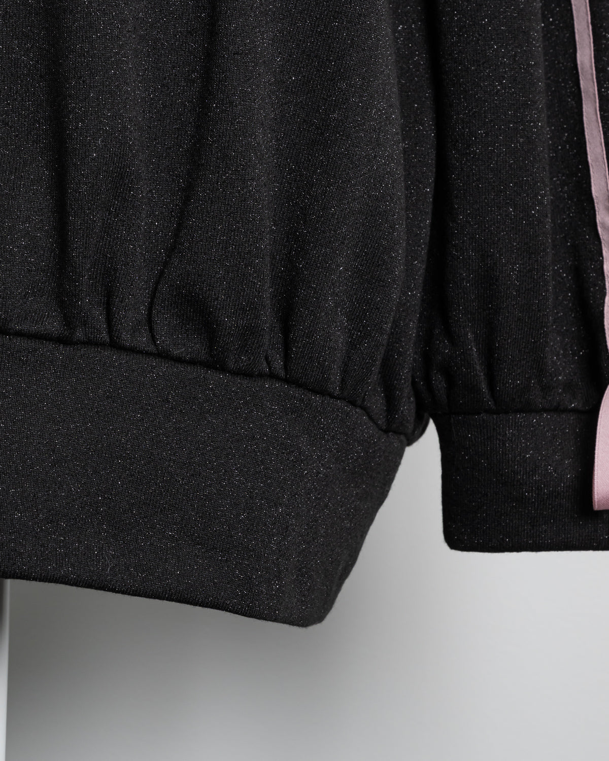 ストーンロゴオーバーサイズラメスウェット