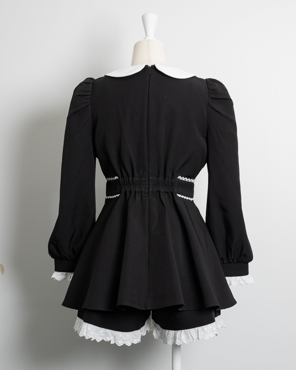 コットンフリルドーリー長袖セットアップ