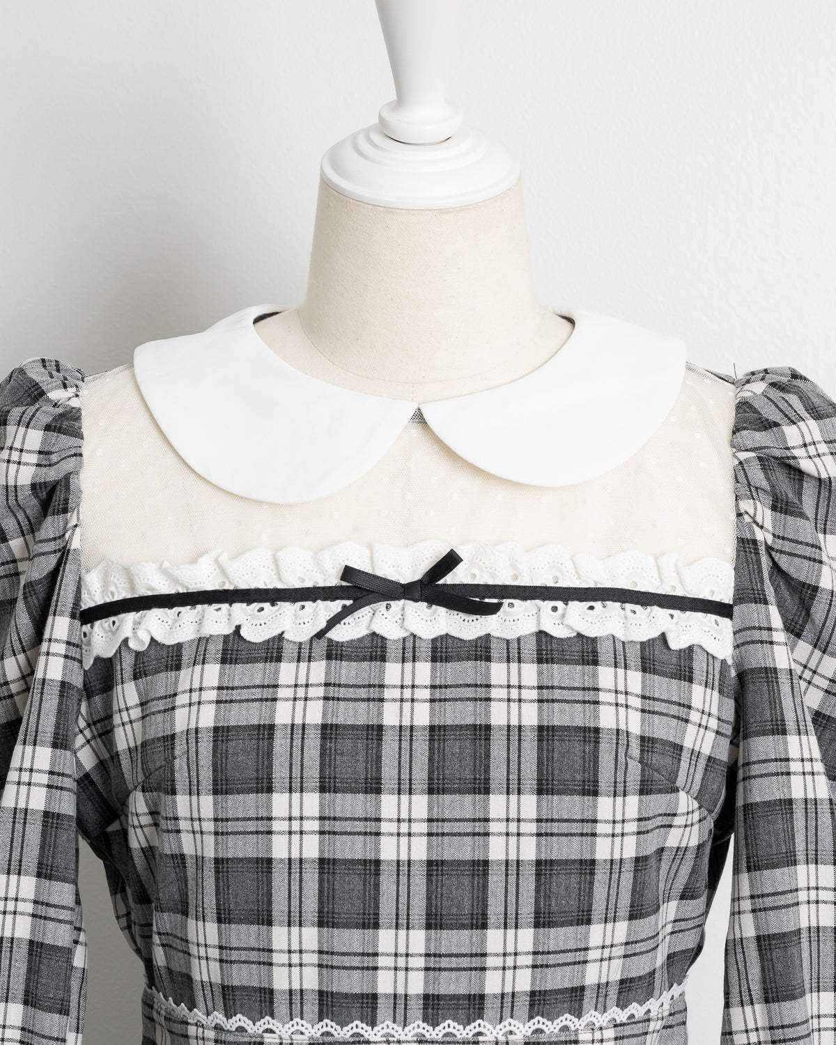 コットンフリルドーリー長袖セットアップ