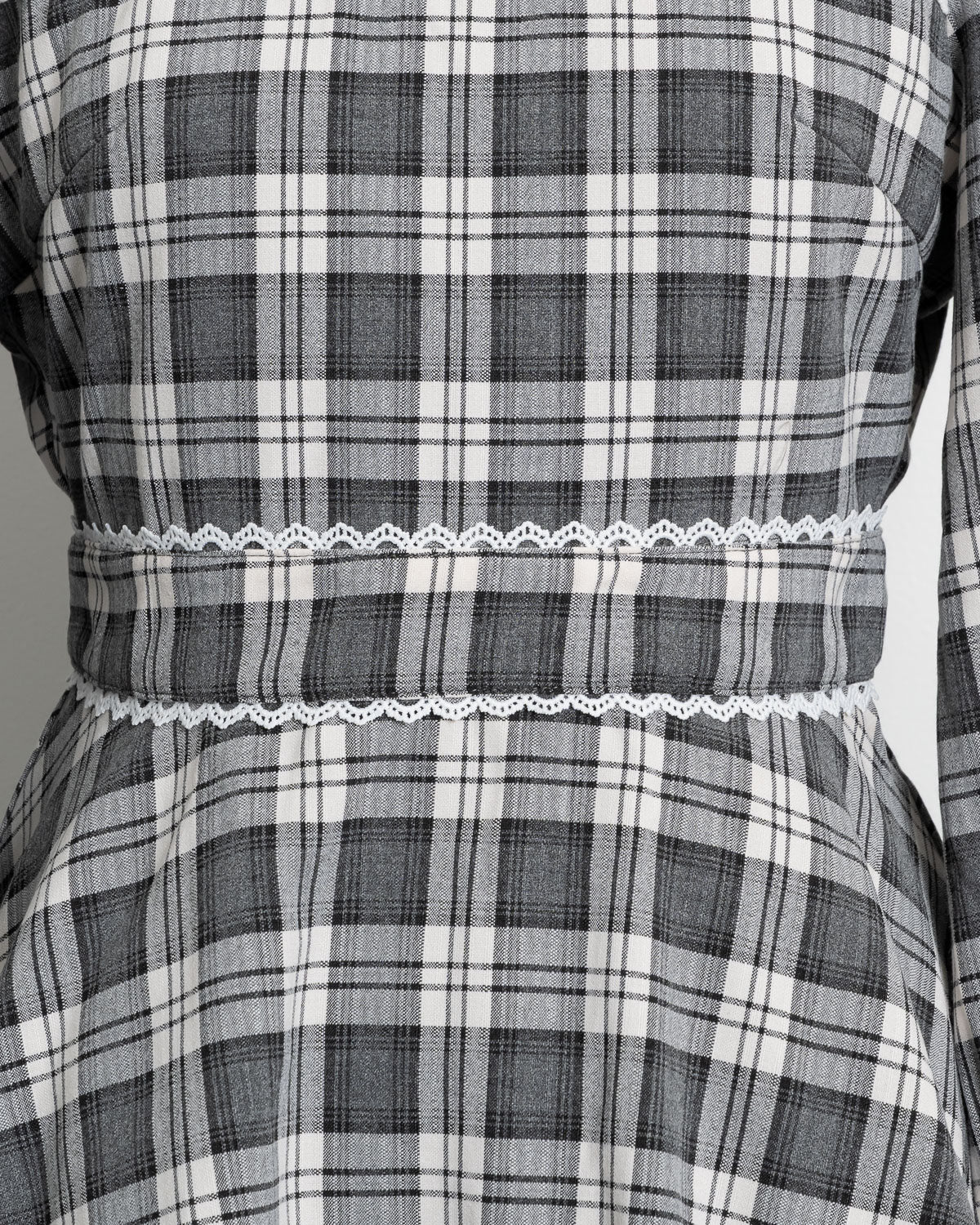 コットンフリルドーリー長袖セットアップ