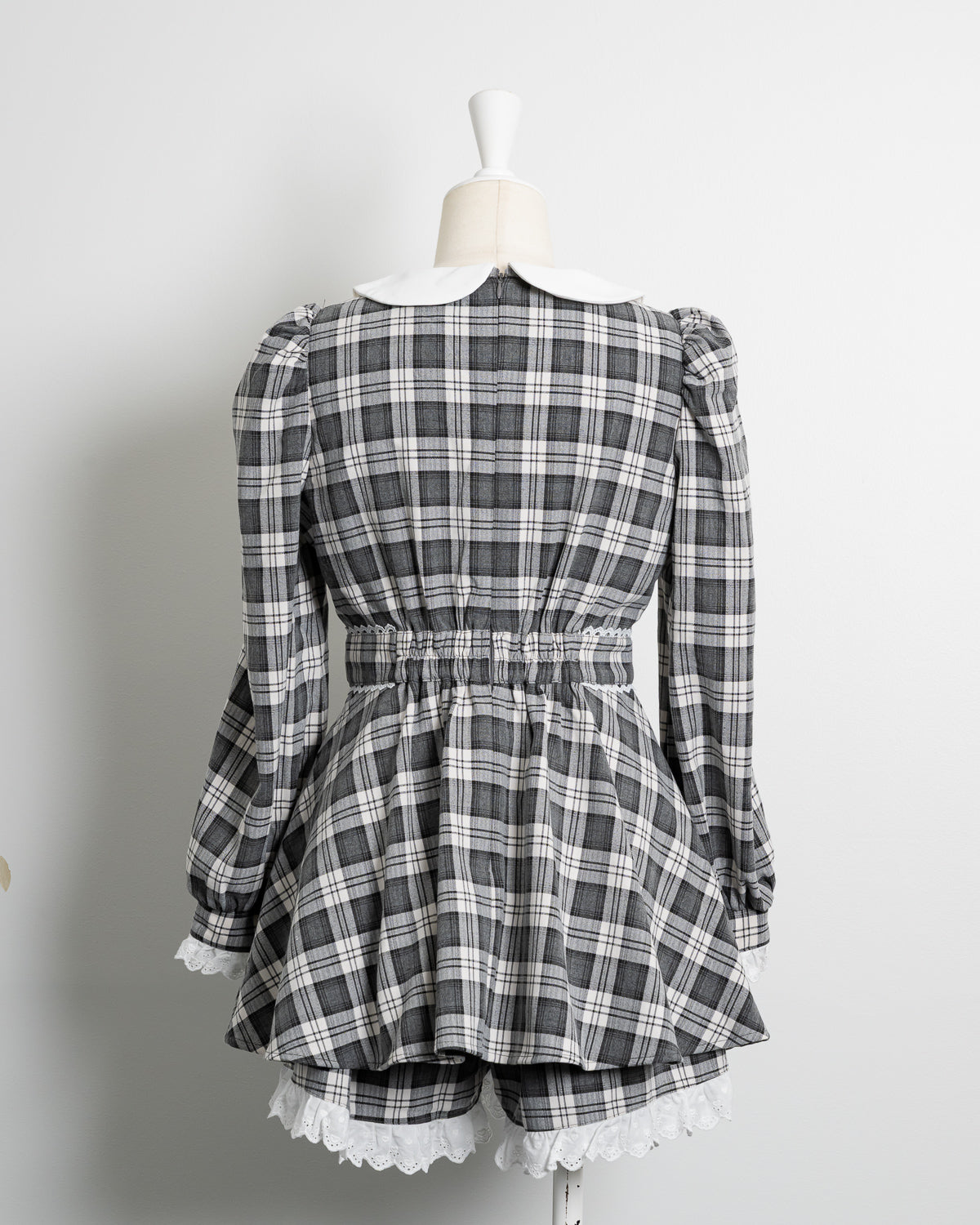 コットンフリルドーリー長袖セットアップ